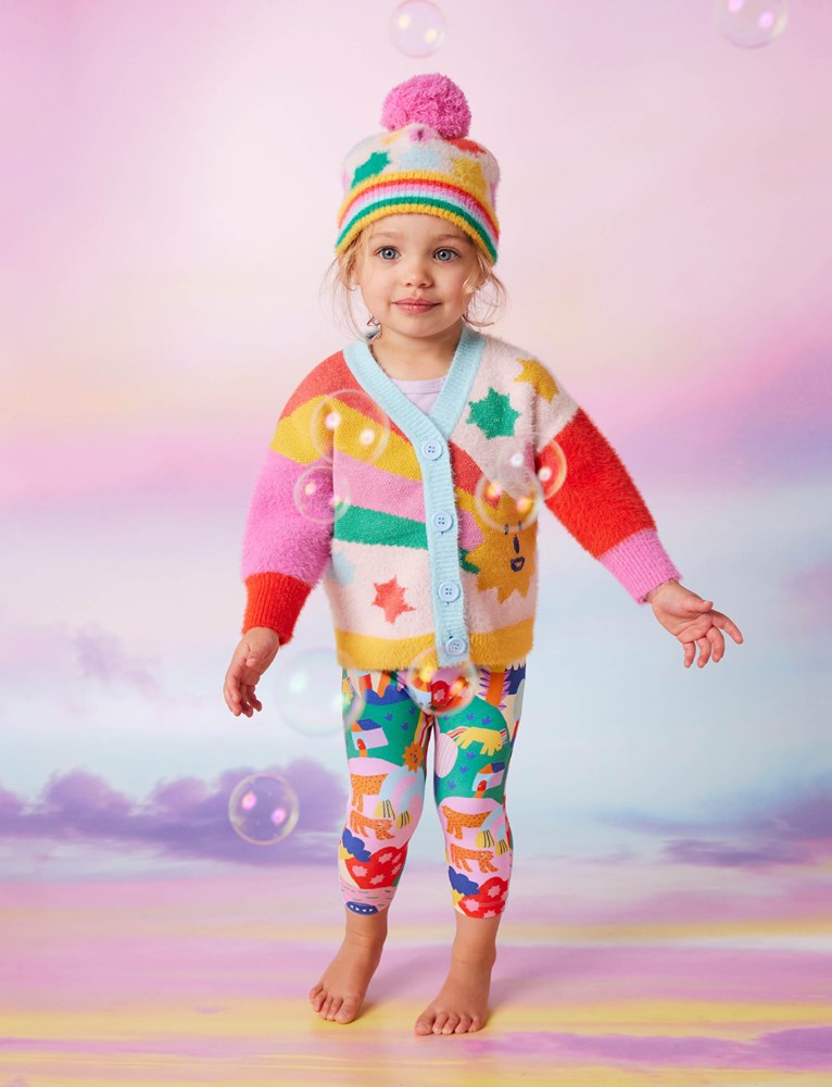 Rainbow Valley Knit Beanie - Halcyon Nights