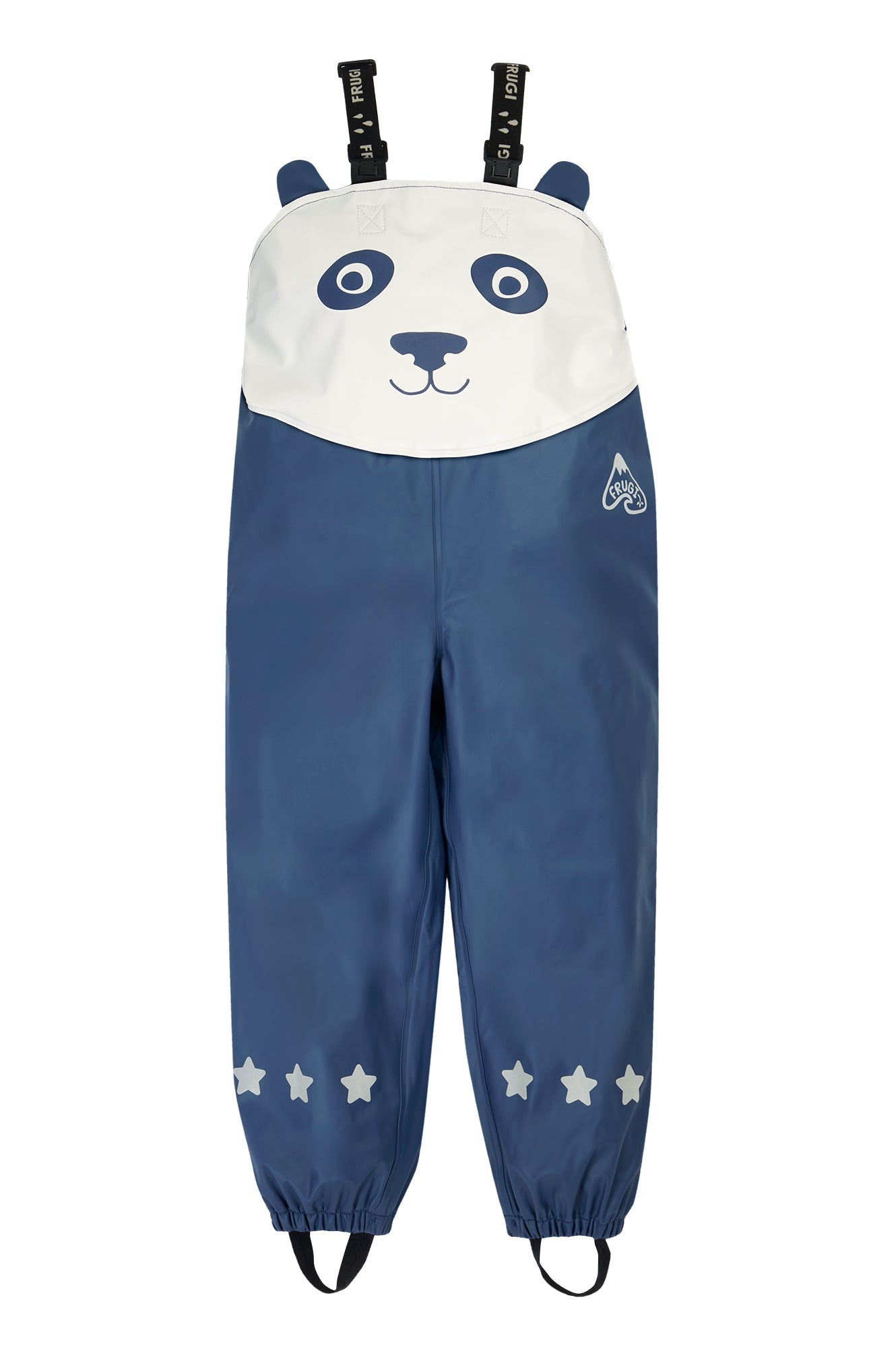 Puddle Buster Trousers – Panda - Waterproof & Recycled - Frugi